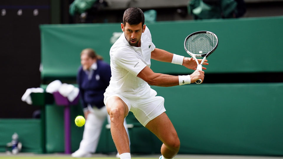 Djokovic, Wimbledon'da çeyrek finale yükseldi