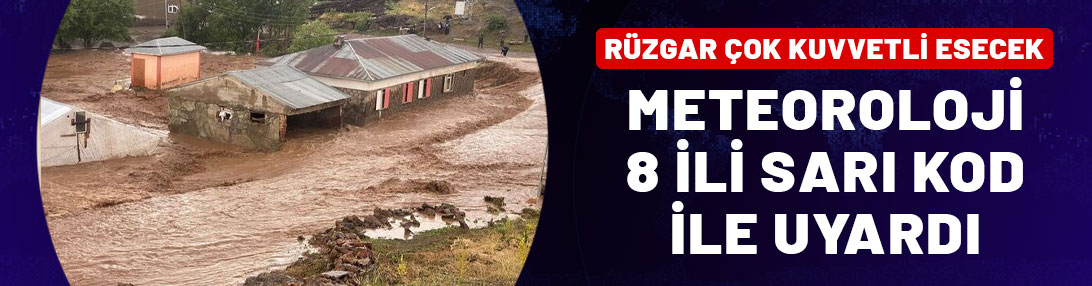 Meteoroloji'den 8 ile sarı kodlu uyarı: Bu kez poyraz da var