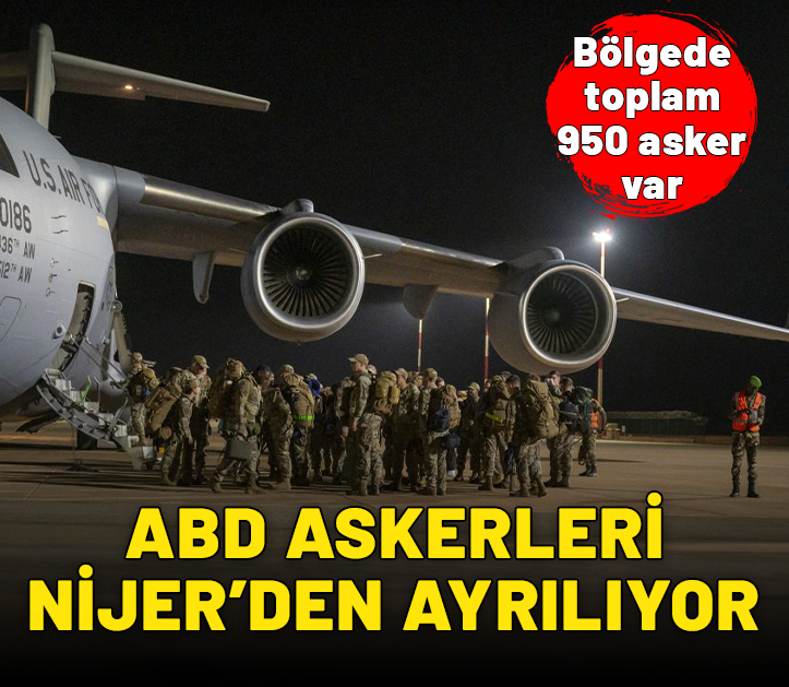 Amerikan askerleri Nijer’den ayrılıyor: Bölgede 950 asker var