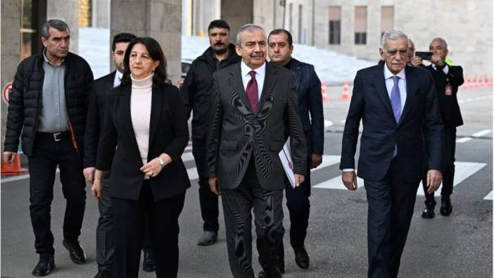 DEM Parti'li Buldan'dan Demirtaş'a ziyaret