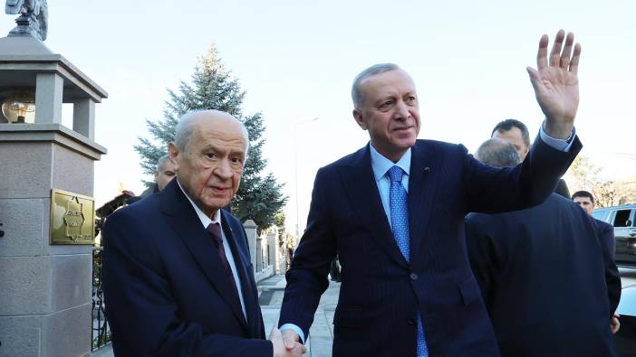 Cumhurbaşkanı Erdoğan ve Devlet Bahçeli görüşmesi sona erdi