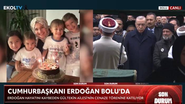 Cumhurbaşkanı Erdoğan Bolu'da cenaze töreninde konuştu: Canımız, yüreğimiz yandı