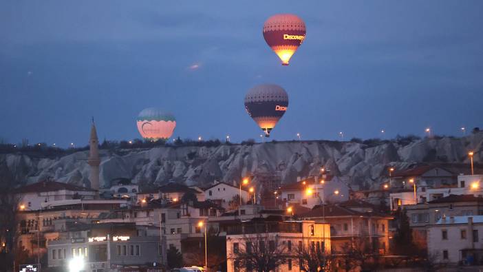 Kapadokya'da tüm zamanların ziyaretçi rekoru kırıldı: Balon turlarına yüzbinlerce insan akın etti