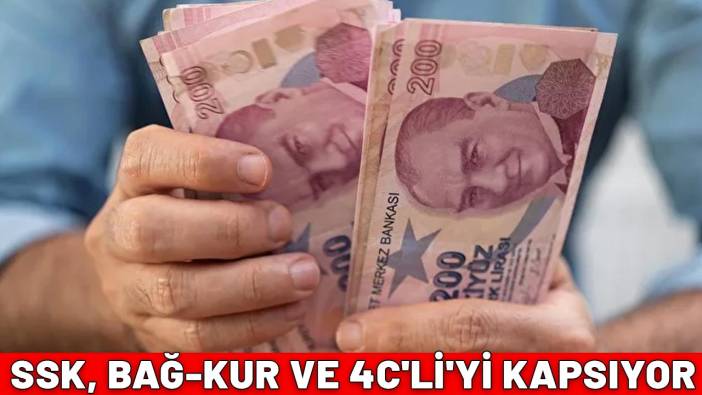 SSK, BAĞ-KUR VE 4C'Lİ'Yİ KAPSIYOR|Temmuz zam şeması ortaya çıktı: En düşük emekli maaşı...