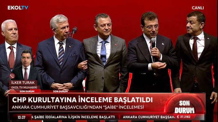 Son dakika! CHP Kurultayına inceleme başlatıldı