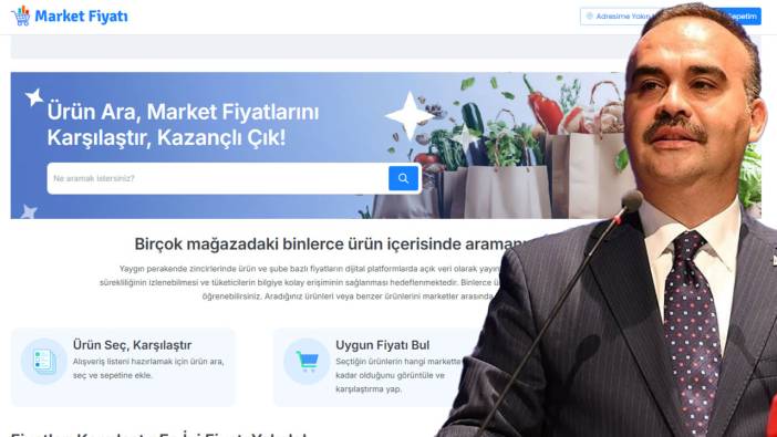 Fahiş fiyatla savaş sürüyor! Bakan Kacır açıkladı: Market fiyatı platformu erişime açıldı