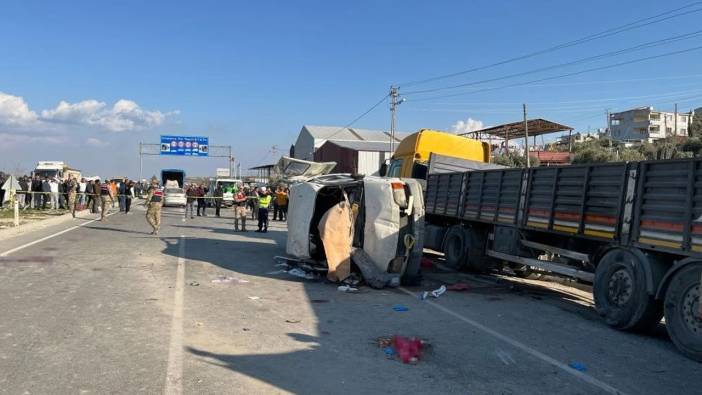 Hatay'da katliam gibi kaza: 6 ölü, 8 yaralı