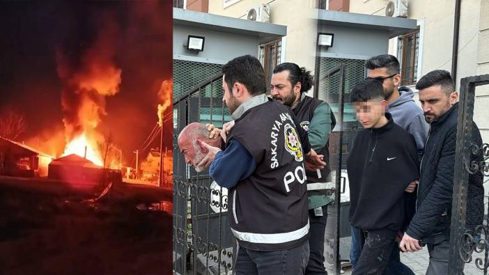 Komşu katili çocuk ve babasının evleri yandı! İşin içinde kundaklama mı var?