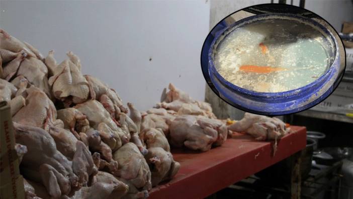 Döner imalathanesinde pes dedirten görüntüler! Halk sağlığını hiçe saydılar
