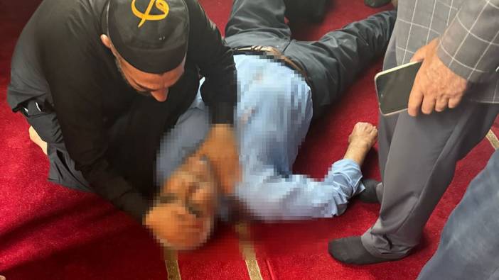 Cami içinde bıçaklı saldırı: Öğle namazı kılarken saldırıya uğradı, yaralandı