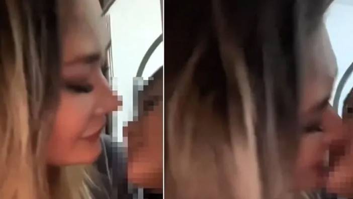 Bir TikTok rezaleti daha! Küçücük çocuğu dudağından öptüğü görüntüleri paylaştı
