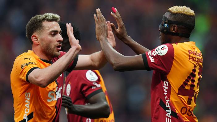Galatasaray fişi ilk yarıda çekti: Fark 8 oldu