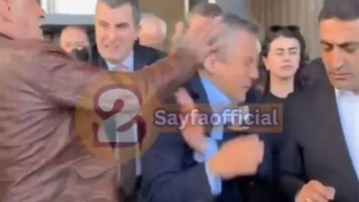 CHP lideri Özgür Özel'e tören çıkışı yumruklu saldırı