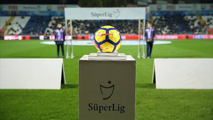 Süper Lig'de 36'ncı haftanın maç programı belli oldu