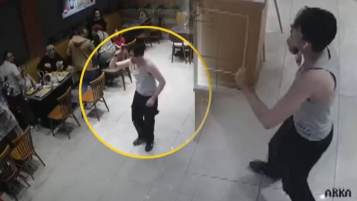 İstanbul'daki AVM'de dehşet anları: Bıçağı önce müşterilere doğrulttu, ardından boğazına dayadı