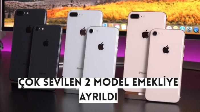 Vedalaşma zamanı geldi: Apple’ın sevilen 2 iPhone modeli artık emekli oldu
