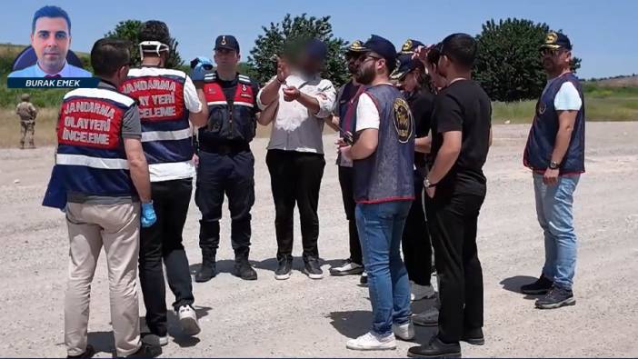 Baba ve oğlunun cesedi yanmış kamyonette bulunmuştu! Katil zanlısının keşif görüntüleri ilk kez Ekol TV'de yayınlandı