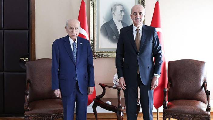 Bahçeli'yi ziyaret eden Kurtulmuş: Sürecin nasıl işleyeceğini konuştuk