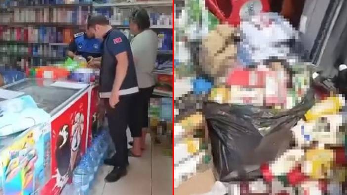 Vatandaşlar şikayet etti: Marketten binlerce tarihi geçmiş ürün çıktı