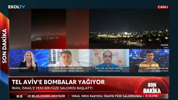 İsrail’in İran saldırısında asıl hedef ne? Doç. Dr. Cantürk Caner kritik bilgileri Ekol TV’de açıkladı