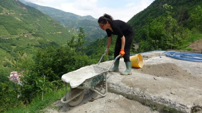 Oyunculuğu bırakıp toprağa sarıldı! " Trabzon'da ölmeye geldim"