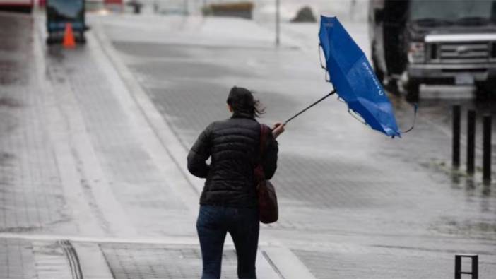 Hem sağanak hem de kuvvetli rüzgar uyarısı geldi! Meteoroloji birçok il için alarm verdi