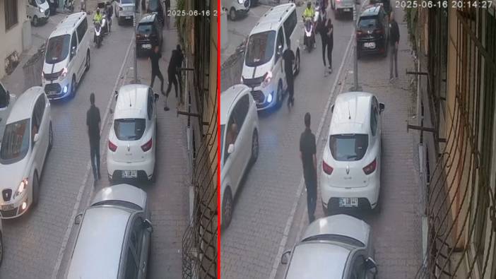 Yol verme kavgasını ayırmaya çalışırken canından oluyordu! Dehşet veren anlar kamerada