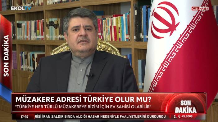 İran Konsolosu Muhammedi Ekol TV’ye konuştu: Türkiye her müzakereye bizim için ev sahipliği yapabilir