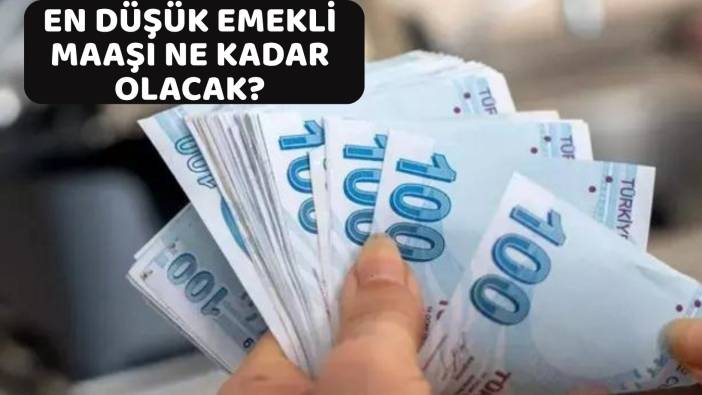 EN DÜŞÜK EMEKLİ MAAŞI NE KADAR OLACAK? AK Parti'den bomba açıklamalar geldi!