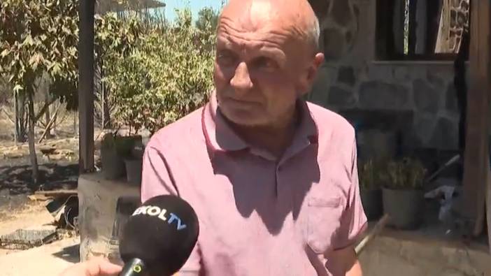 İzmir yangınında evi küle döndü! Yaşadıklarını gözyaşlarıyla anlattı: Köpeğim hayatımı kurtardı