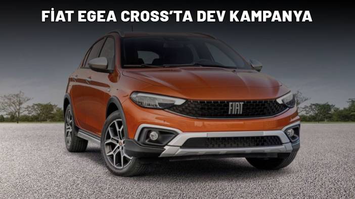 FİAT EGEA'DA DEV FIRSAT : Aylık 21 bin taksitle satışta