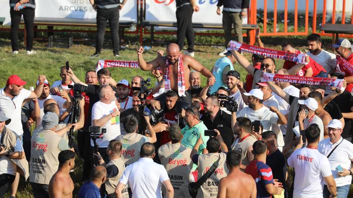 Kırkpınar Yağlı Güreşleri'nde 664'üncü başpehlivan Orhan Okulu oldu!