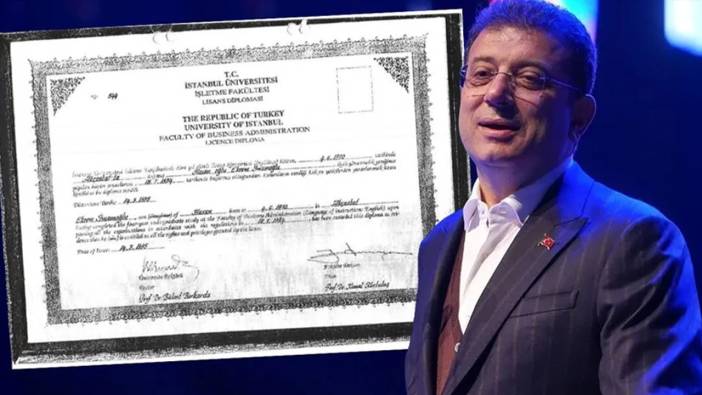 İmamoğlu'nun 'sahte diploma' davası 11 Eylül'de!