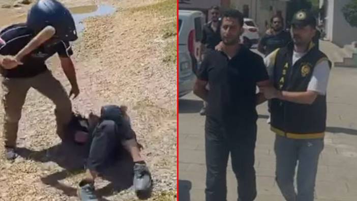 Kask takıp gençleri dövmüştü: Başka bir vatandaşa saldırınca tutuklandılar