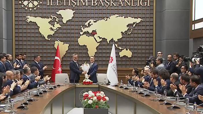 İletişim Başkanlığı'nda devir teslim!