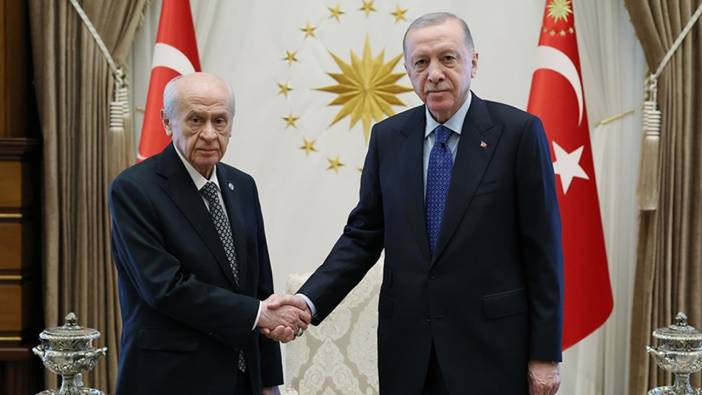 Son dakika! Cumhurbaşkanı Erdoğan Bahçeli ile görüştü: Gündem 'Terörsüz Türkiye'