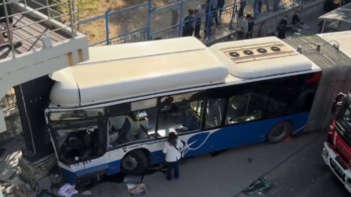 Son dakika! Ankara'da belediye otobüsü kaza yaptı: Çok sayıda yaralı var