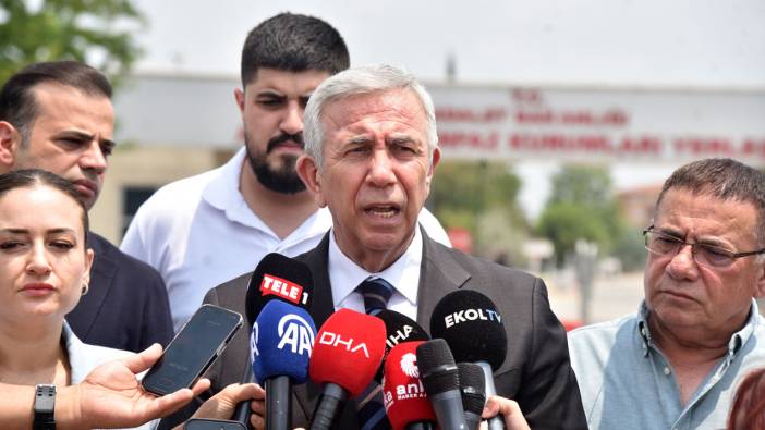 Mansur Yavaş'tan Muhittin Böcek'e ziyaret!