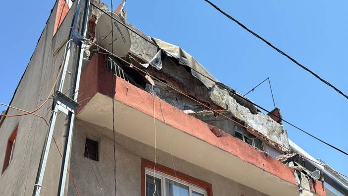 Kağıthane’de binanın balkonu çöktü!