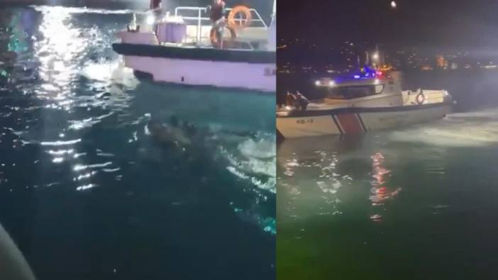 Gezi teknesinde 'iskele' faciası! Çırpınarak gözden kayboldu...