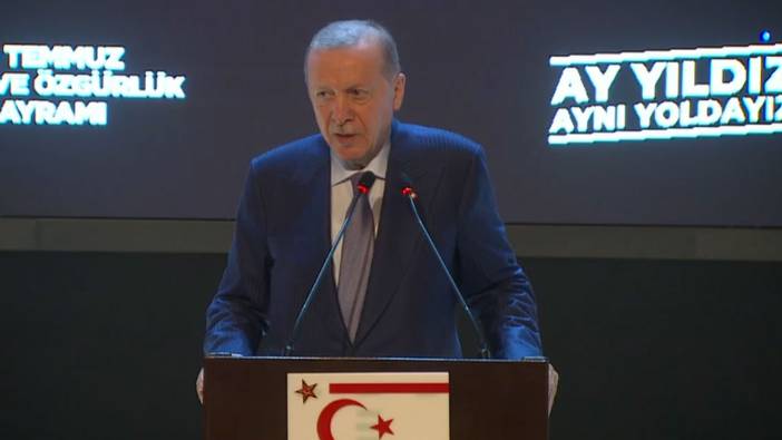 Cumhurbaşkanı Erdoğan'dan KKTC dönüşü önemli açıklamalar!