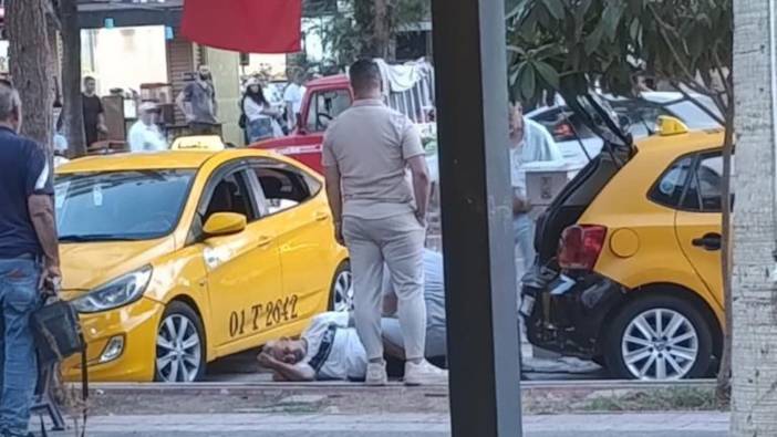 Taksi durağında saldırı paniği: Silahla ateş açtılar, iki taksici ayağından vuruldu