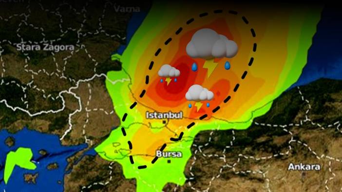 İSTANBUL'A UYARI ÜSTÜNE UYARI: Şakır şakır yağmur yağacak
