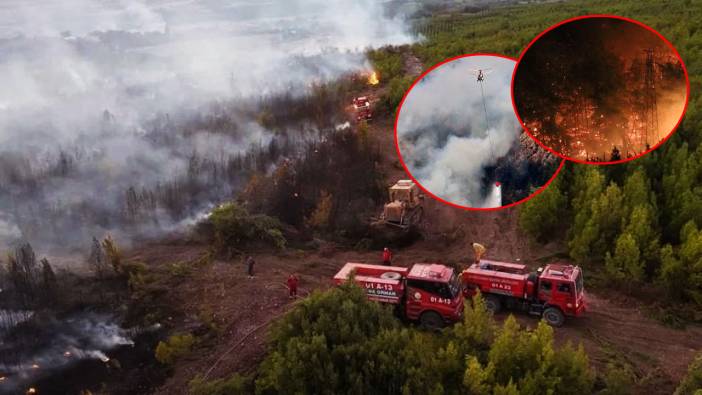 Osmaniye'deki yangından acı haber geldi: Arazöz devrildi, 1 işçi hayatını kaybetti!