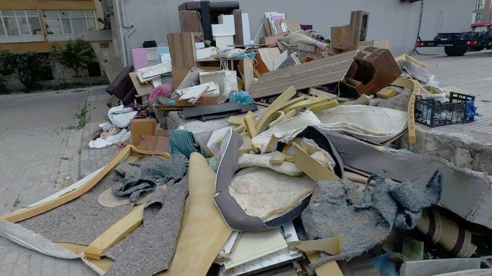 Böyle kiracı düşman başına! Hem kirayı ödemeden gitti hem de evdeki eşyaları parçaladı