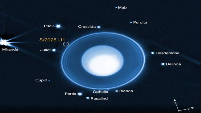 JWST’nin yeni keşfi şaşırttı! Uranüs’ün gizemli minik uydusu gözler önüne çıktı: ‘Mini bir Ay’