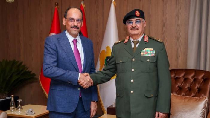 MİT Başkanı Kalın, Hafter ile görüştü!