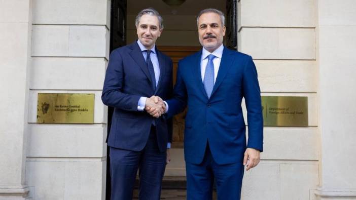 Dışişleri Bakanı Fidan, İrlanda Başbakan Yardımcısı Harris ile görüştü!