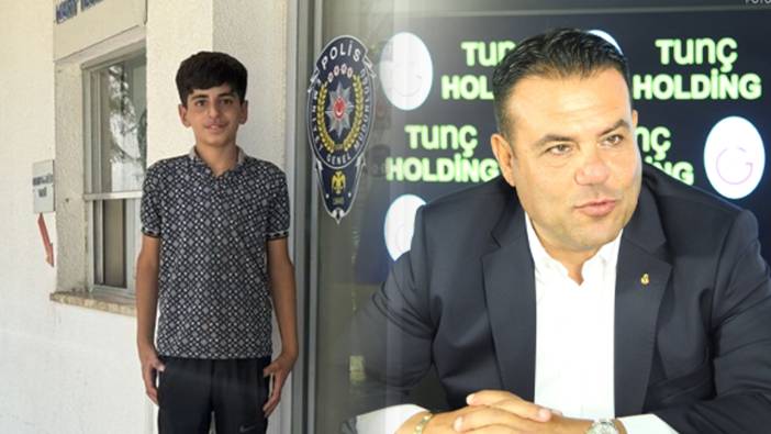 İş adamı Dinçer Azaphan'dan 14 yaşındaki Ömer'e büyük jest!