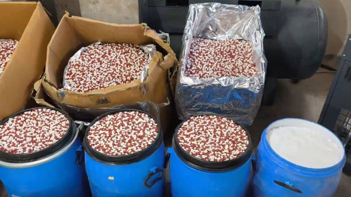 İstanbul’da 5,5 milyon uyuşturucu hap üretecek şebeke çökertildi: 2 kişi tutuklandı